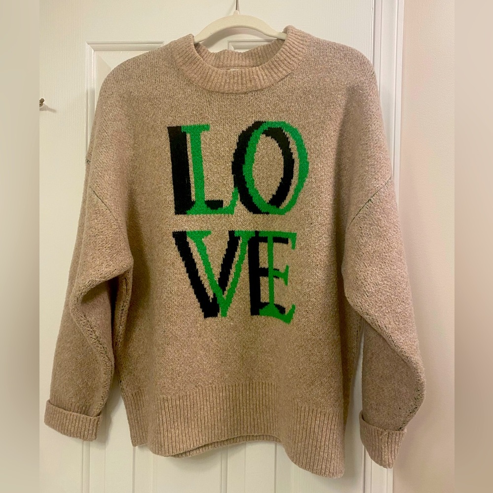 LOVE sweater  XXL A New Day